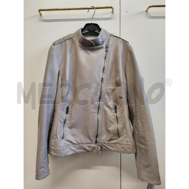 GIUBBINO DONNA # PELLE MARCO PELLE GRIGIO TG.44 | Mercatino dell'Usato Vinci - fraz. sovigliana 1