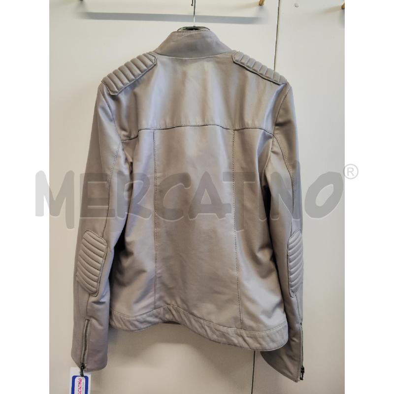 GIUBBINO DONNA # PELLE MARCO PELLE GRIGIO TG.44 | Mercatino dell'Usato Vinci - fraz. sovigliana 2