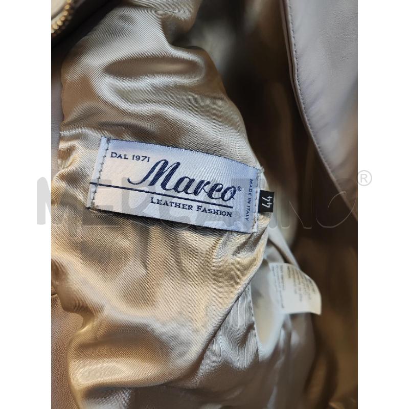 GIUBBINO DONNA # PELLE MARCO PELLE GRIGIO TG.44 | Mercatino dell'Usato Vinci - fraz. sovigliana 3