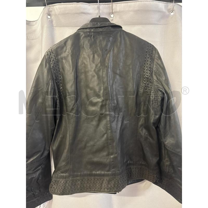 GIUBBINO DONNA # VISCONF PELLE NERO TG.42 | Mercatino dell'Usato Vinci - fraz. sovigliana 3