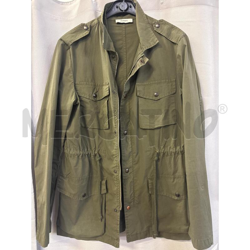 GIUBBINO UOMO ALPHA VERDE TG.46 | Mercatino dell'Usato Vinci - fraz. sovigliana 1