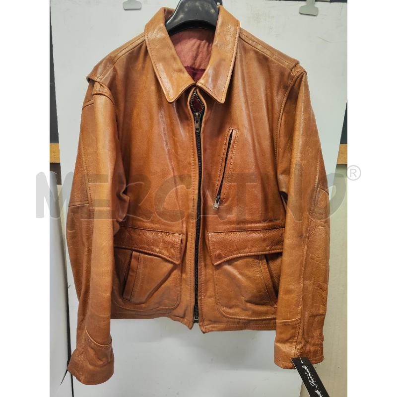 GIUBBINO UOMO CHAMBERS PELLE BEIGE TG.54 | Mercatino dell'Usato Vinci - fraz. sovigliana 1