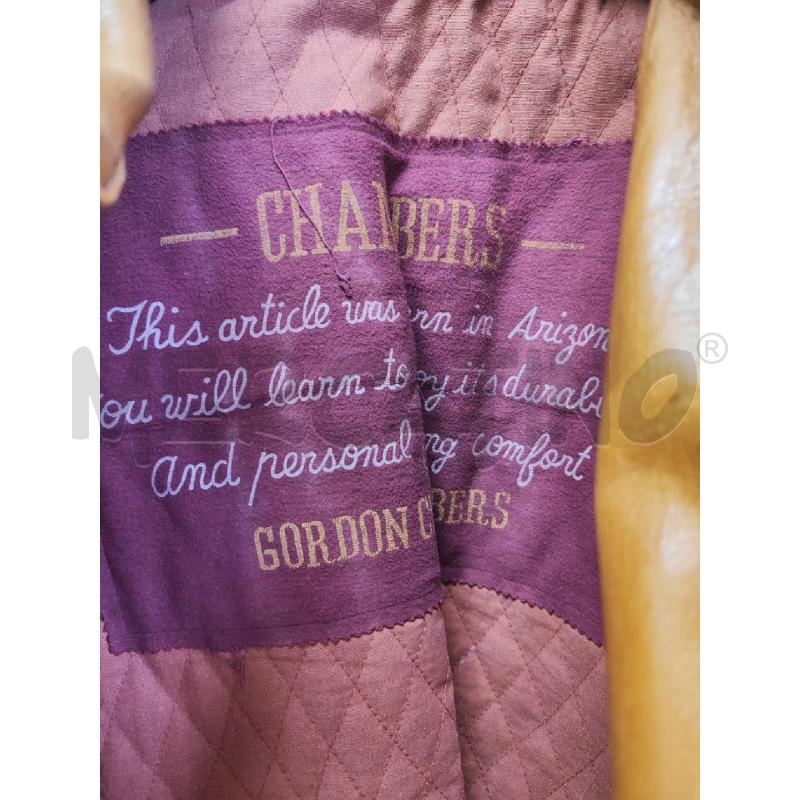 GIUBBINO UOMO CHAMBERS PELLE BEIGE TG.54 | Mercatino dell'Usato Vinci - fraz. sovigliana 2
