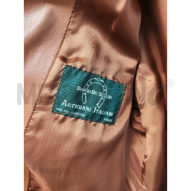 GIUBBINO UOMO PELLE BEIGE TG.50 ZIP POLZINI  | Mercatino dell'Usato Vinci - fraz. sovigliana 3