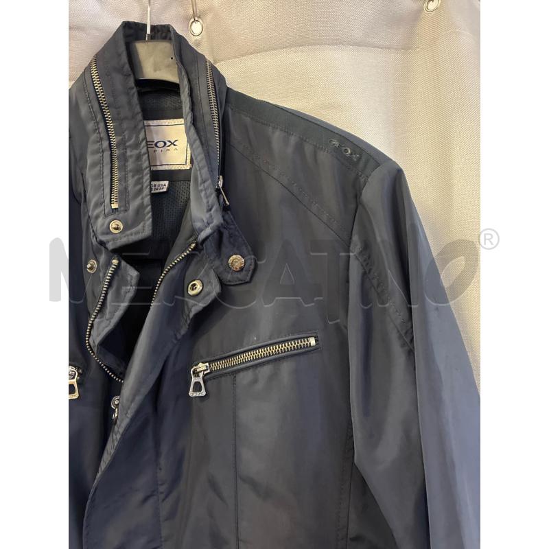 GIUBBINO UOMO # GEOX BLU TG.48 | Mercatino dell'Usato Vinci - fraz. sovigliana 2