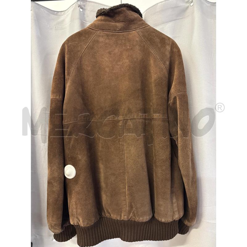 GIUBBINO UOMO # MONPEL MARRONE PELO INTERNO TG.54 | Mercatino dell'Usato Vinci - fraz. sovigliana 3