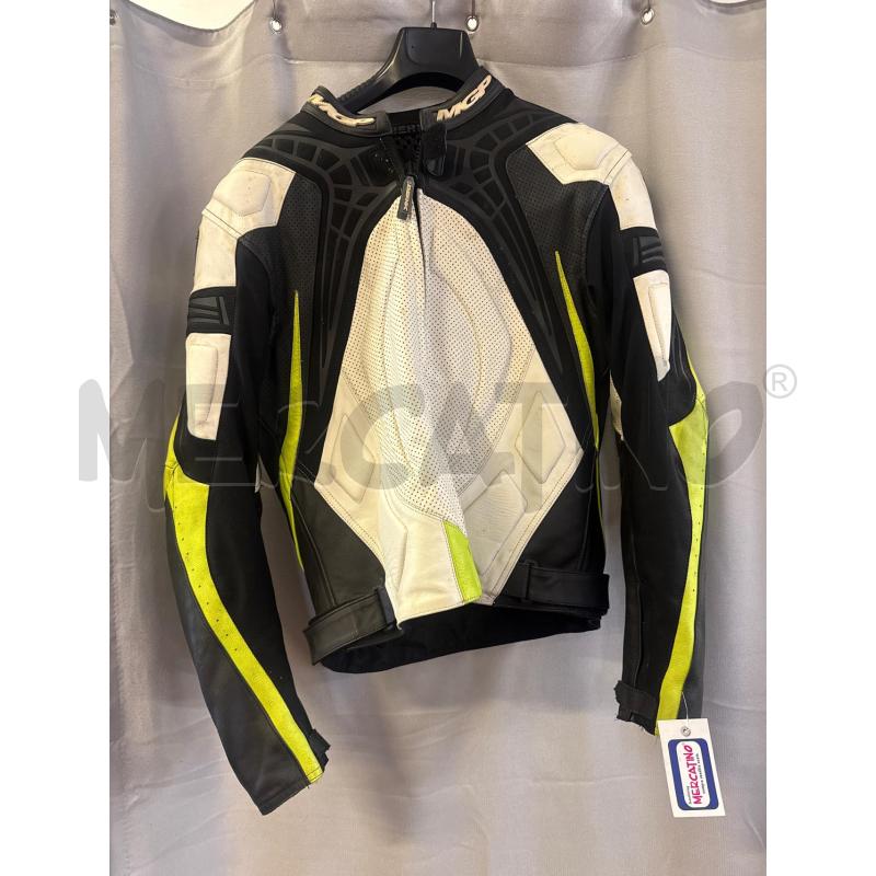 GIUBBOTTO UOMO MOTO MGP TG.52 BIANCO NERO VERDE | Mercatino dell'Usato Vinci - fraz. sovigliana 1