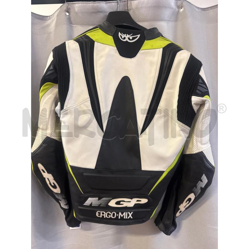 GIUBBOTTO UOMO MOTO MGP TG.52 BIANCO NERO VERDE | Mercatino dell'Usato Vinci - fraz. sovigliana 3