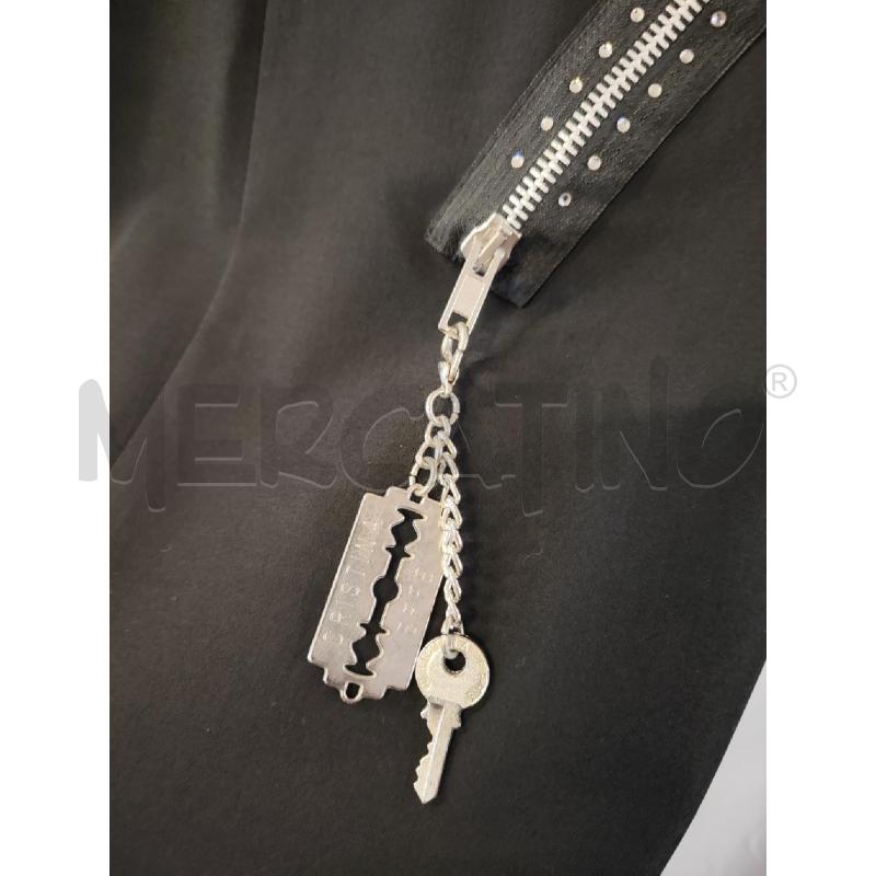 GONNA CRISTINA EFFE NERO ZIP CON STRASS TG.42 | Mercatino dell'Usato Vinci - fraz. sovigliana 2