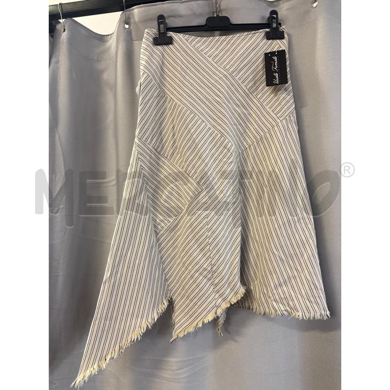 GONNA MAX&CO TG.40 PANNA RIGHE NERE | Mercatino dell'Usato Vinci - fraz. sovigliana 1