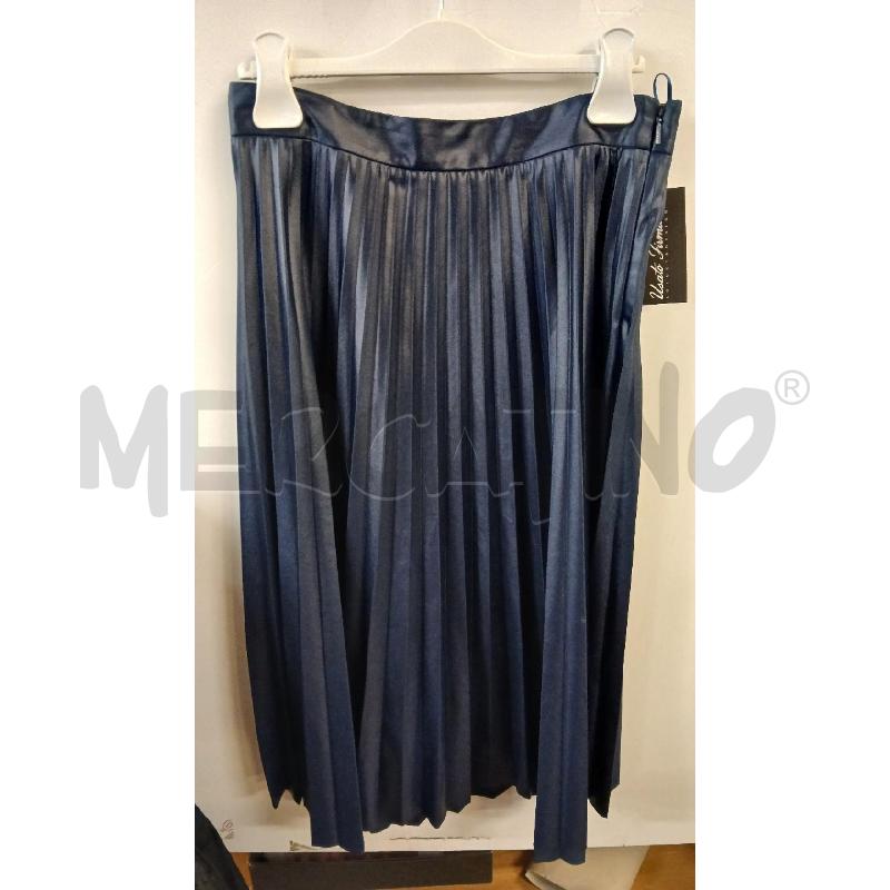 GONNA PINKO BLU PLISSE TG.44 | Mercatino dell'Usato Vinci - fraz. sovigliana 1