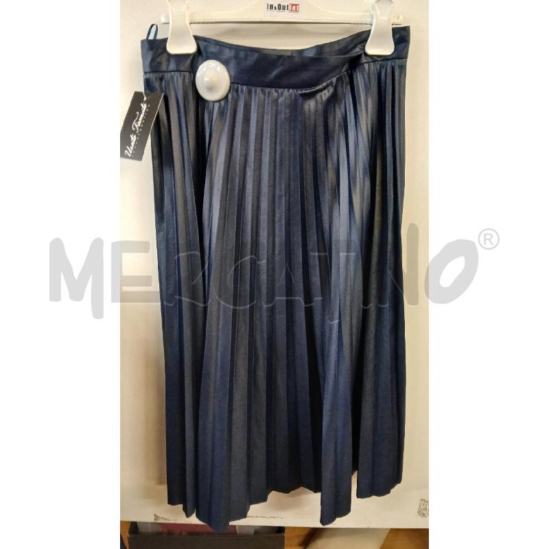GONNA PINKO BLU PLISSE TG.44 | Mercatino dell'Usato Vinci - fraz. sovigliana 2