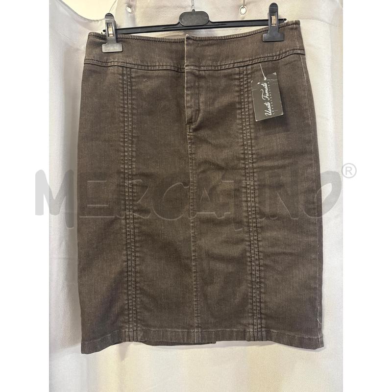 GONNA WEEKEND MAXMARA JEANS MARRONE TG.44 | Mercatino dell'Usato Vinci - fraz. sovigliana 1