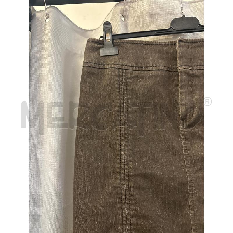 GONNA WEEKEND MAXMARA JEANS MARRONE TG.44 | Mercatino dell'Usato Vinci - fraz. sovigliana 2