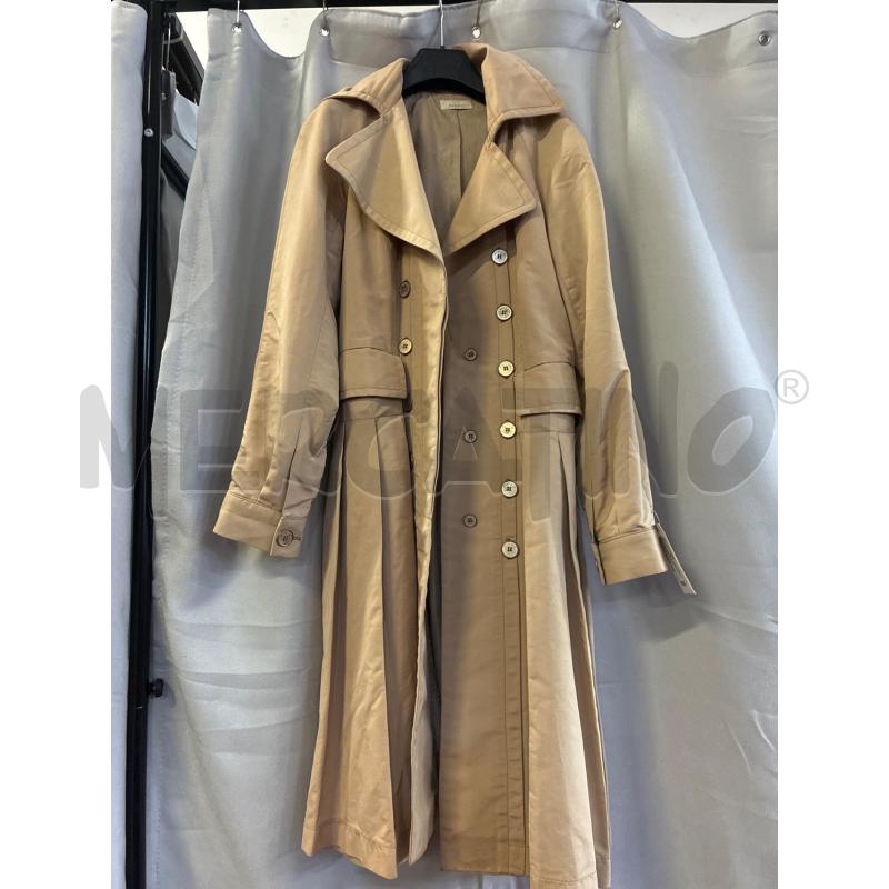 IMPERMEABILE DONNA PINKO BEIGE TG.44 DOPPIO PETTO | Mercatino dell'Usato Vinci - fraz. sovigliana 1