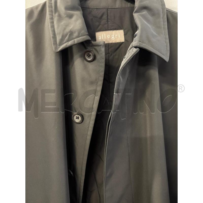 IMPERMEABILE UOMO ALLEGRI VERDE GRIGIO TG.52 | Mercatino dell'Usato Vinci - fraz. sovigliana 2