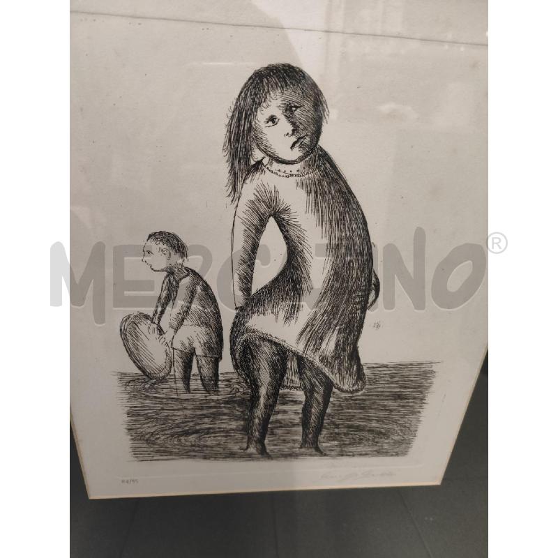 INCISIONE FIGURE B/N 84/99 GIUSEPPE GAVAZZI | Mercatino dell'Usato Vinci - fraz. sovigliana 2