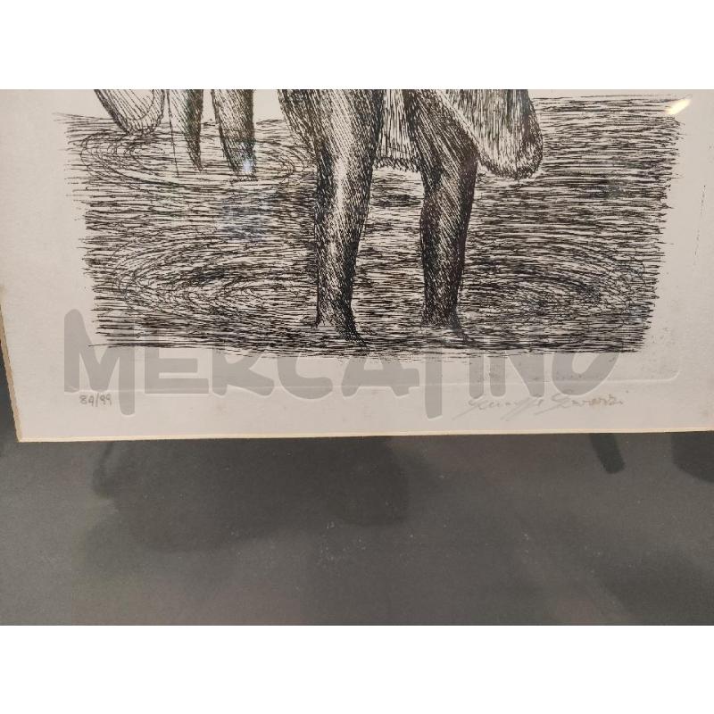 INCISIONE FIGURE B/N 84/99 GIUSEPPE GAVAZZI | Mercatino dell'Usato Vinci - fraz. sovigliana 3