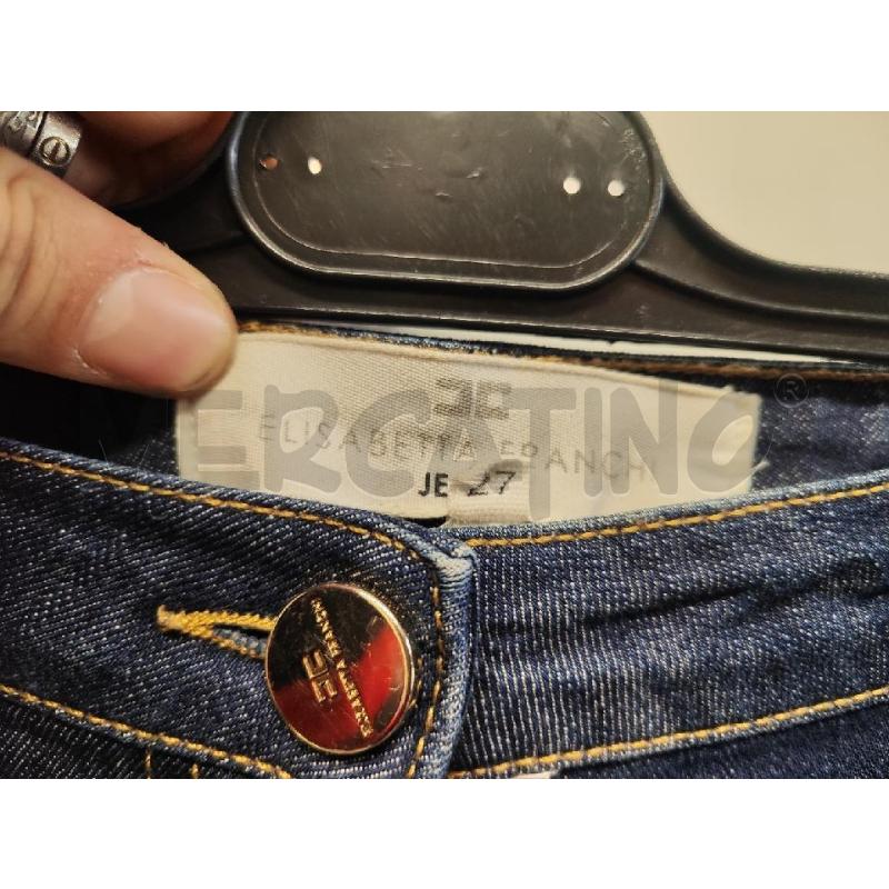 JEANS DONNA ELISABETTA FRANCHI TG.27 | Mercatino dell'Usato Vinci - fraz. sovigliana 2