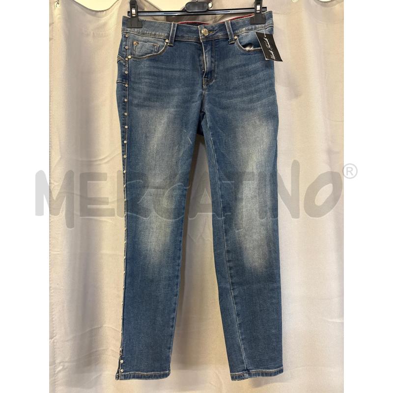 JEANS DONNA GAUDI TG.28 STRASS  | Mercatino dell'Usato Vinci - fraz. sovigliana 1