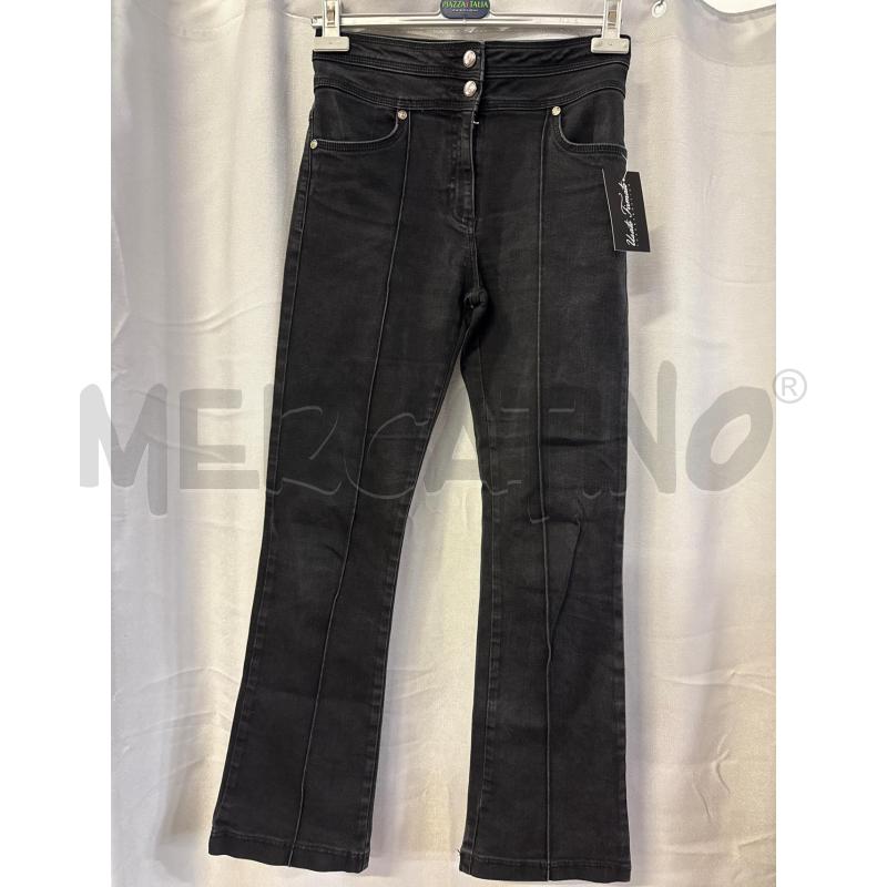 JEANS DONNA LUISA SPAGNOLI NERO TG.40 | Mercatino dell'Usato Vinci - fraz. sovigliana 1
