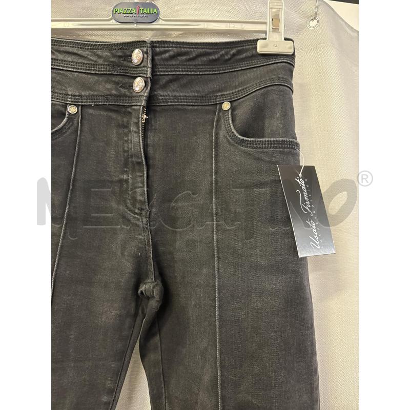 JEANS DONNA LUISA SPAGNOLI NERO TG.40 | Mercatino dell'Usato Vinci - fraz. sovigliana 2