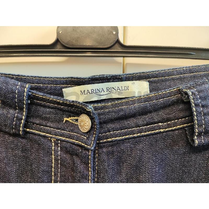 JEANS DONNA MARINA RINALDI TG.17 | Mercatino dell'Usato Vinci - fraz. sovigliana 2