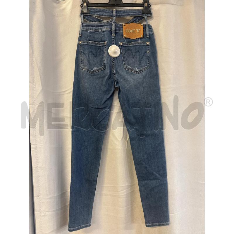 JEANS DONNA MET DOPPIO CINTURINO TG.26 | Mercatino dell'Usato Vinci - fraz. sovigliana 3