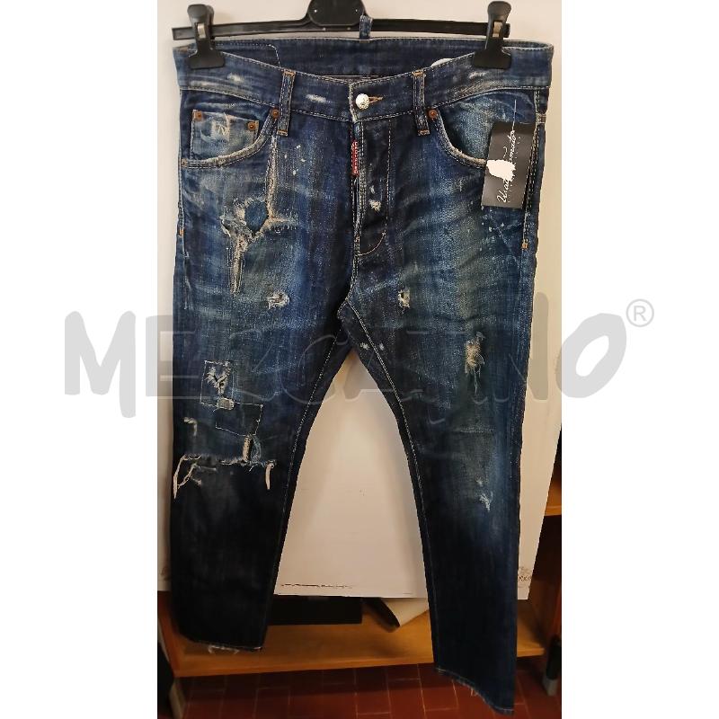 JEANS UOMO DESQUARED TG.46 STRAPPI | Mercatino dell'Usato Vinci - fraz. sovigliana 1