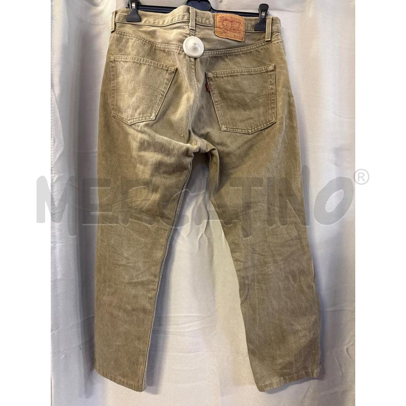 JEANS UOMO LEVIS 501 BEIGE TG.34/36 | Mercatino dell'Usato Vinci - fraz. sovigliana 2