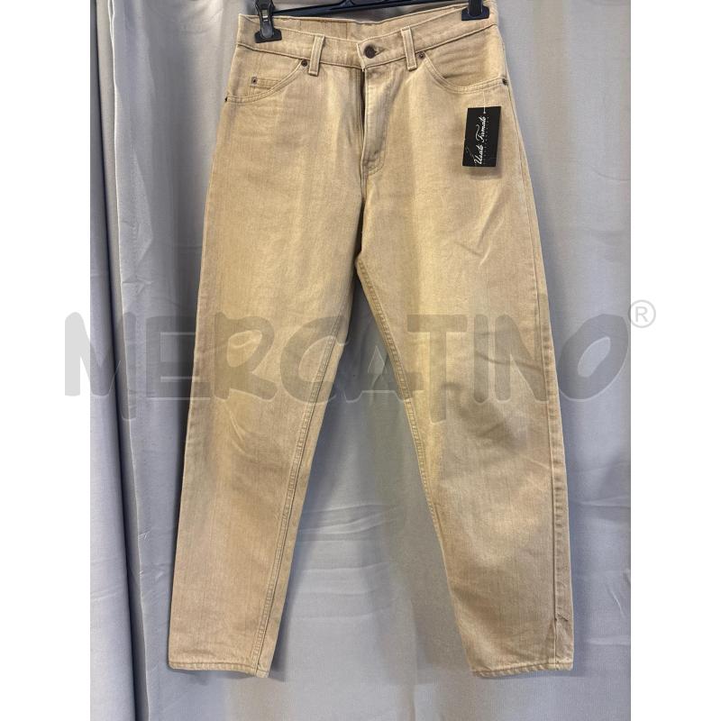 JEANS UOMO LEVIS BEIGE 550 TG.30/32 | Mercatino dell'Usato Vinci - fraz. sovigliana 1
