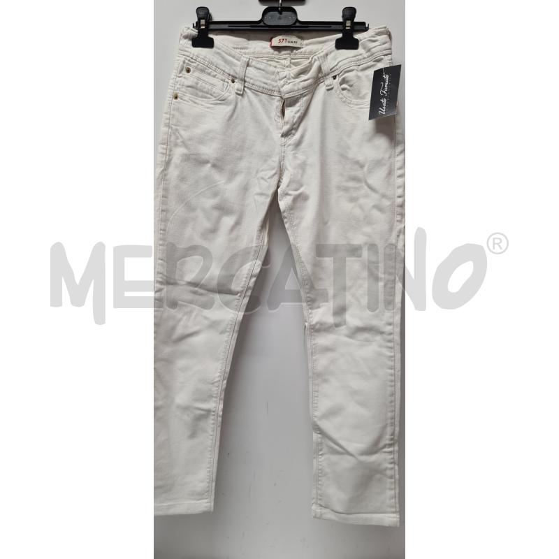 JEANS UOMO LEVIS BIANCHI 571 TG.30/34 | Mercatino dell'Usato Vinci - fraz.  sovigliana