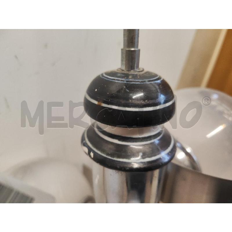 LAMPADARIO 3 LUCI CROMATO 3 PALLE VETRO | Mercatino dell'Usato Vinci - fraz. sovigliana 4