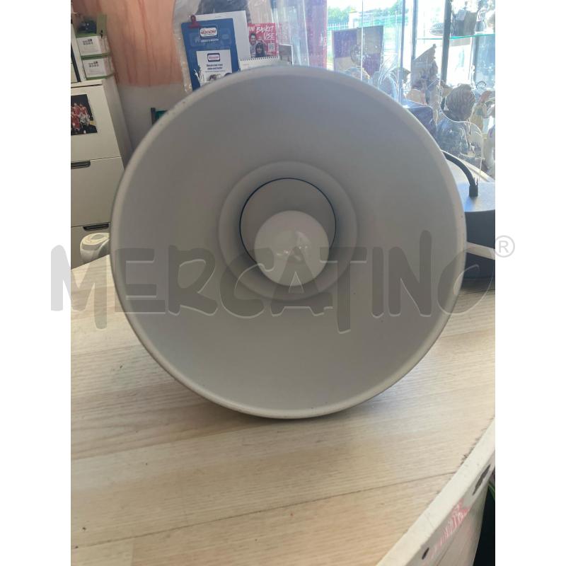 LAMPADARIO CAMPANA METALLO NERO BIANCO | Mercatino dell'Usato Vinci - fraz. sovigliana 2