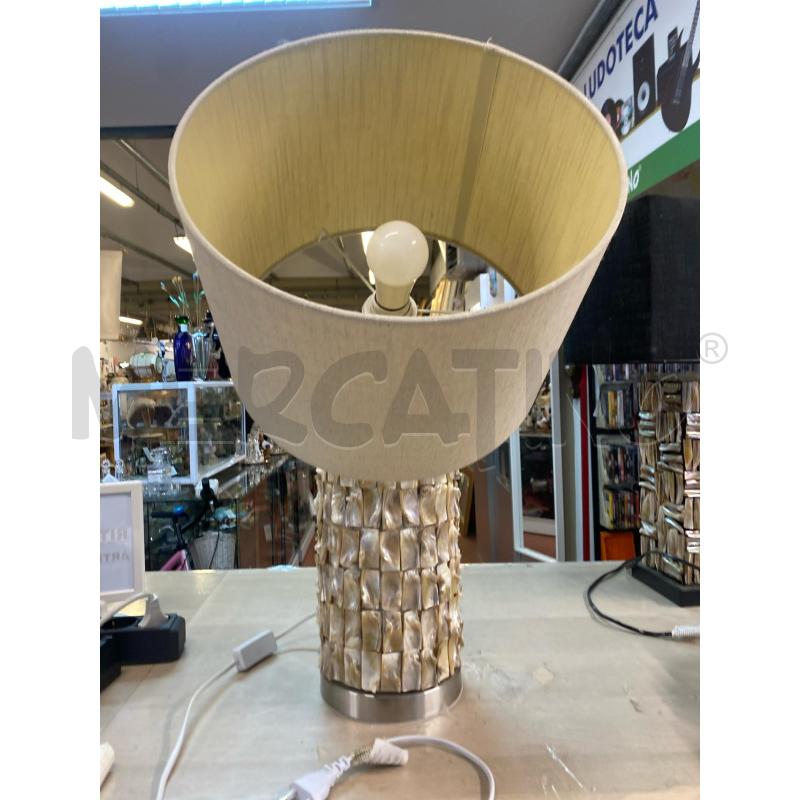LAMPADA DA TAVOLO CILINDRO PEZZETTI MADREPERLA  | Mercatino dell'Usato Vinci - fraz. sovigliana 3