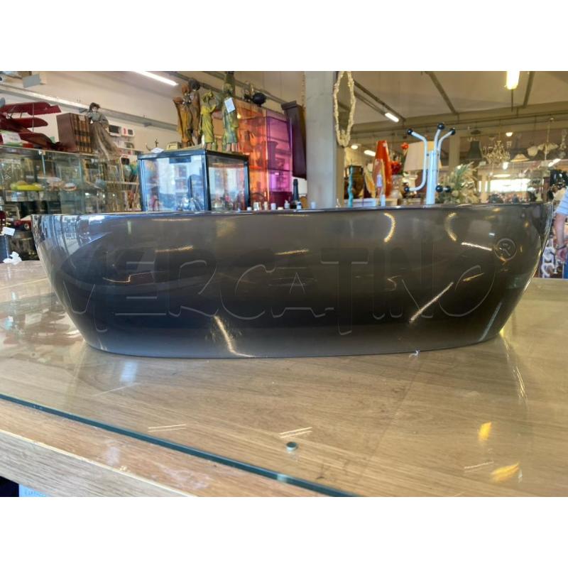 LAVANDINO DA APPOGGIO RESINA FUME' NUOVO 58CM  | Mercatino dell'Usato Vinci - fraz. sovigliana 3