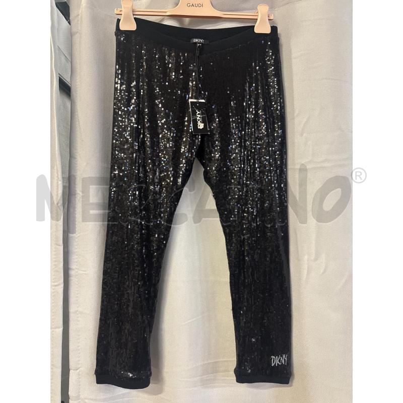 LEGGINGS DONNA DKNY PAILLETTTES NERI TG.16/M | Mercatino dell'Usato Vinci - fraz. sovigliana 1