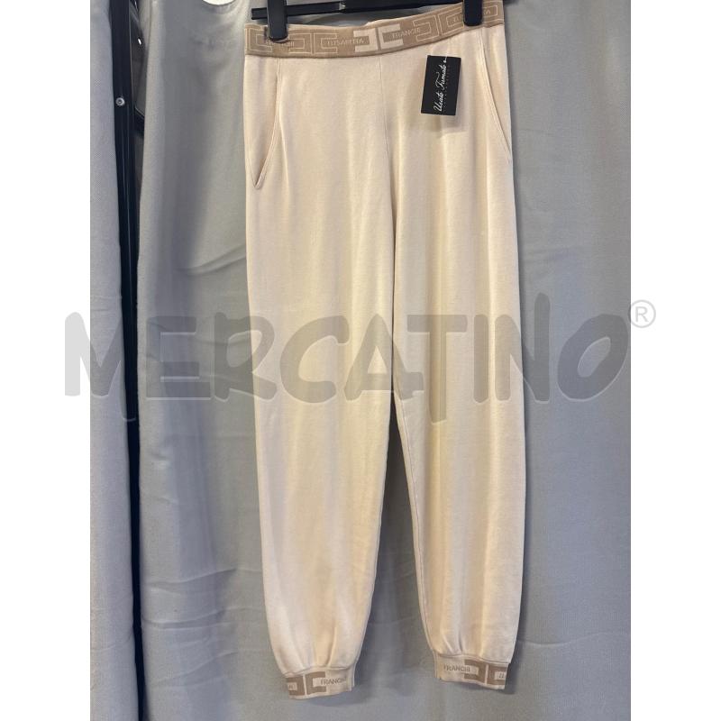 LEGGINGS DONNA ELISABETTA FRANCHI CREMA TG.42 | Mercatino dell'Usato Vinci - fraz. sovigliana 1
