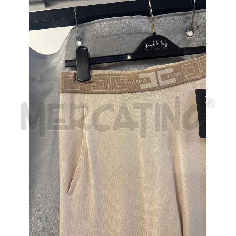 LEGGINGS DONNA ELISABETTA FRANCHI CREMA TG.42 | Mercatino dell'Usato Vinci - fraz. sovigliana 2