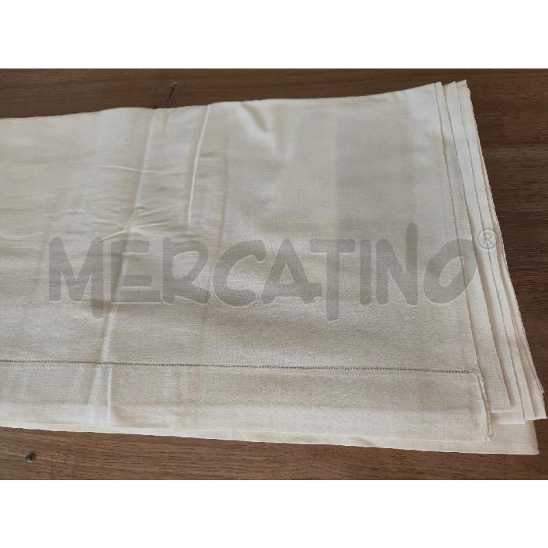 LENZUOLO MATRIMONIALE COMPLETO CON GIORNINO E TRINA DA SBIANCARE | Mercatino dell'Usato Vinci - fraz. sovigliana 4