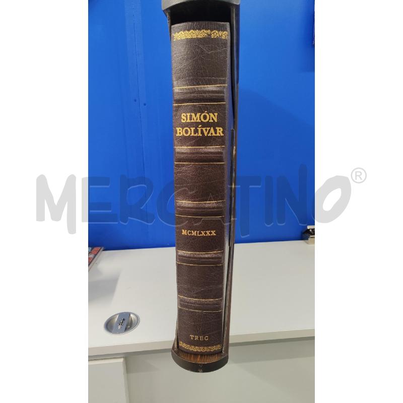 LIBRO SIMON BOLIVAR ED. TREC ROMA MCMLXXX N.472/861 | Mercatino dell'Usato Vinci - fraz. sovigliana 2