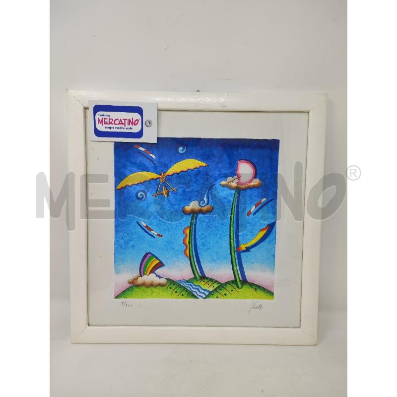 LITOGRAFIA GHELLI ARCOBALENI 32X32  | Mercatino dell'Usato Vinci - fraz. sovigliana 1