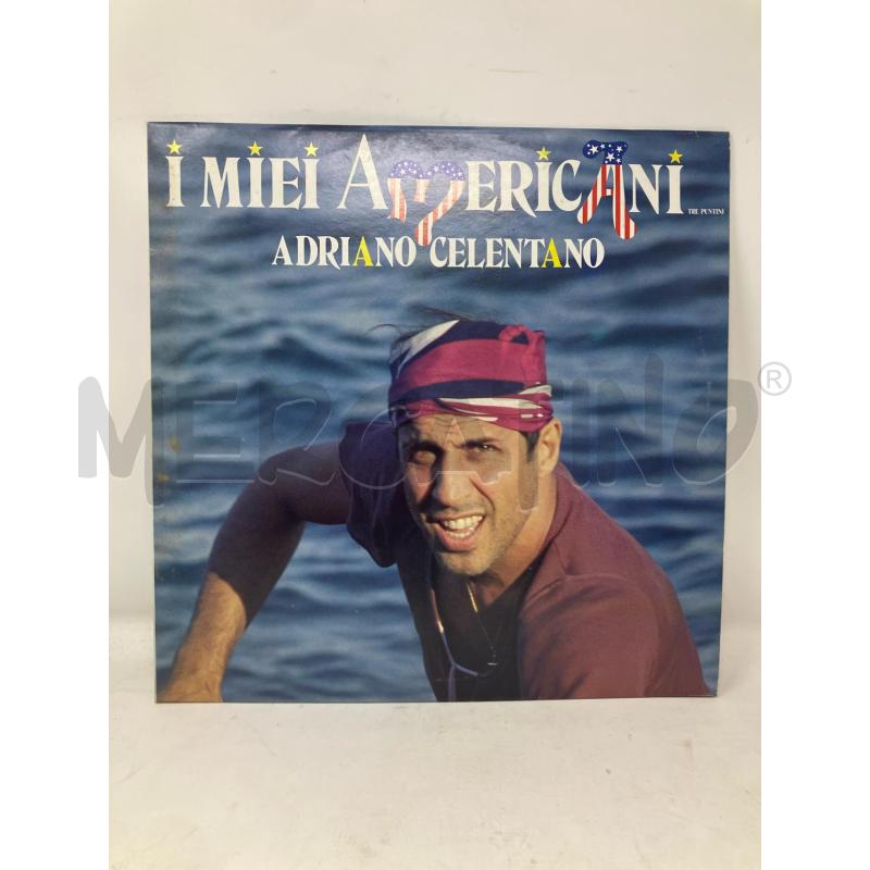 LP ADRIAMO CELENTANO - I MIEI AMERICANI | Mercatino dell'Usato Vinci - fraz. sovigliana 1
