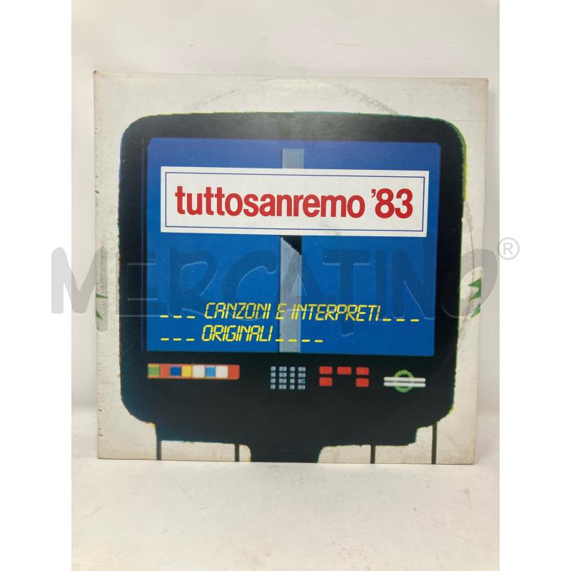 LP DOPPIO TUTTO SANREMO '83 | Mercatino dell'Usato Vinci - fraz. sovigliana 1