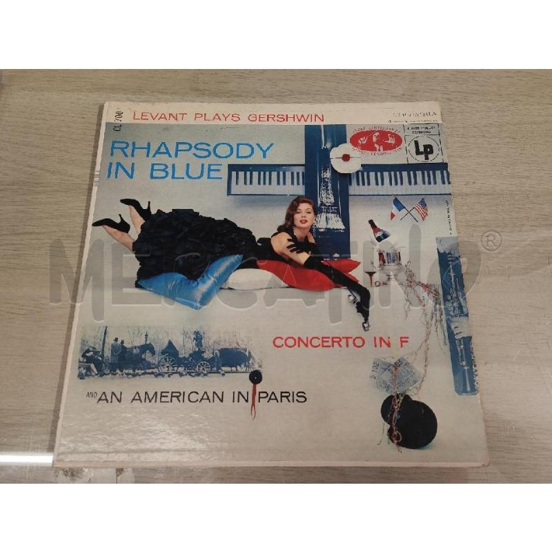LP GERSHWIN - RHAPSODY IN BLUE | Mercatino dell'Usato Vinci - fraz. sovigliana 1