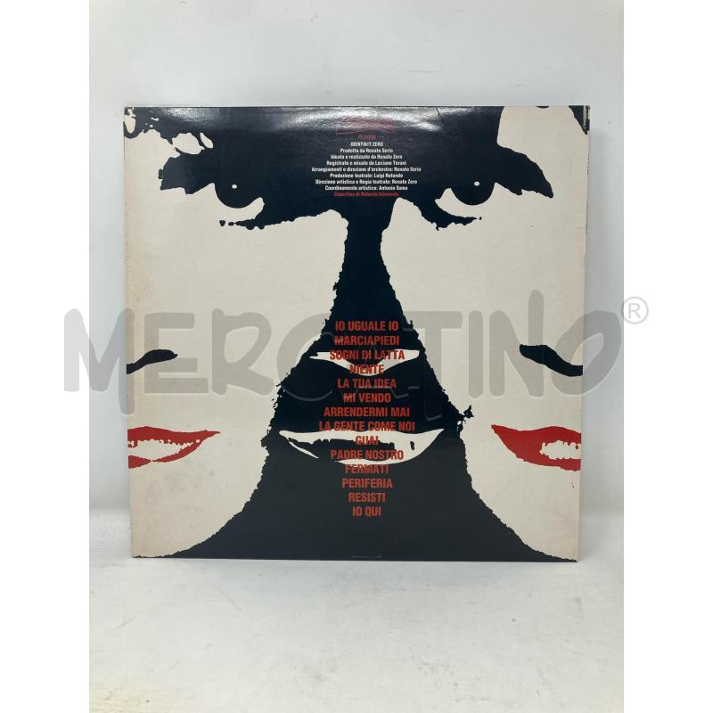 LP RENATO ZERO - IDENTIKIT | Mercatino dell'Usato Vinci - fraz. sovigliana 2
