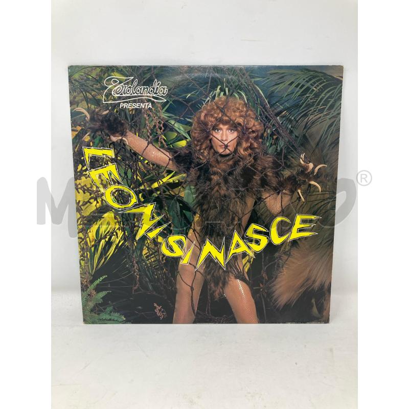 LP RENATO ZERO - LEONI SI NASCE | Mercatino dell'Usato Vinci - fraz. sovigliana 1