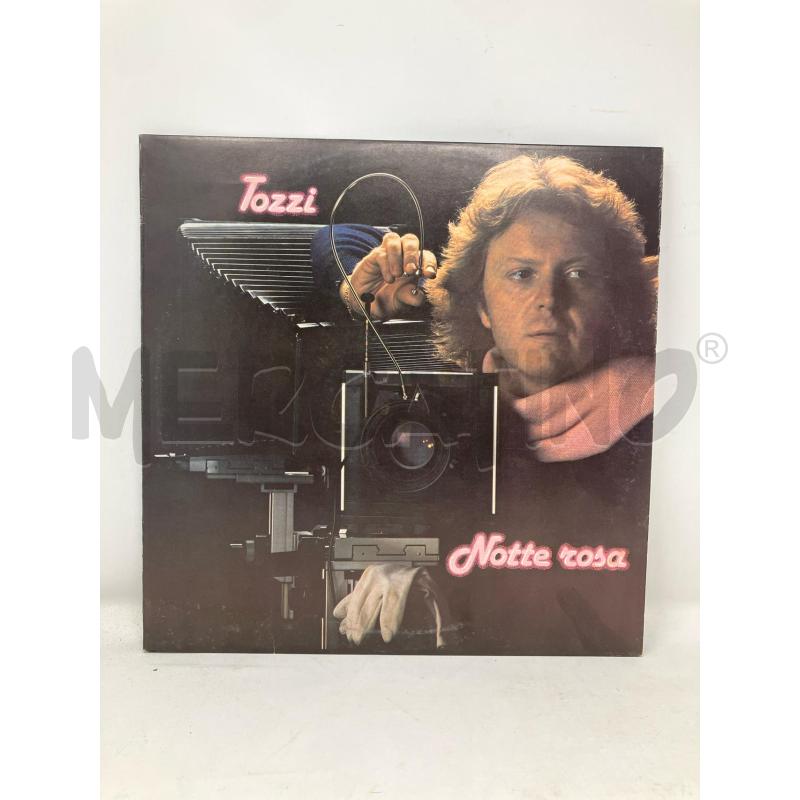 LP UMBERTO TOZZI - NOTTE ROSA | Mercatino dell'Usato Vinci - fraz. sovigliana 1