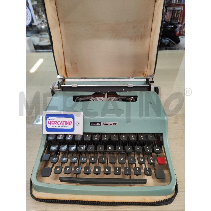 MACCHINA DA SCRIVERE OLIVETTI LETTERA 32 + BORSA | Mercatino dell'Usato Vinci - fraz. sovigliana 1