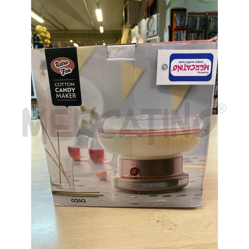 MACCHINA ZUCCHERO FILATO COTTON CANDY MAKER NUOVA IN SCATOLA  | Mercatino dell'Usato Vinci - fraz. sovigliana 1